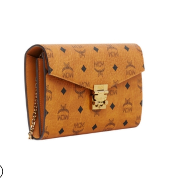 MCM Patricia Visetos Continental Crossbody Wallet - Picture 2 of 8